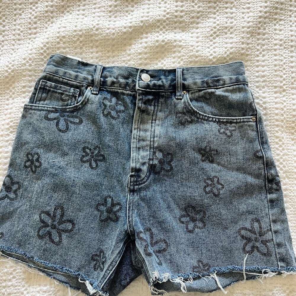 Pacsun High Waisted Denim Shorts